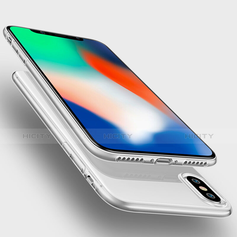 Silikon Hülle Handyhülle Ultra Dünn Schutzhülle Durchsichtig Transparent für Apple iPhone Xs Max Klar