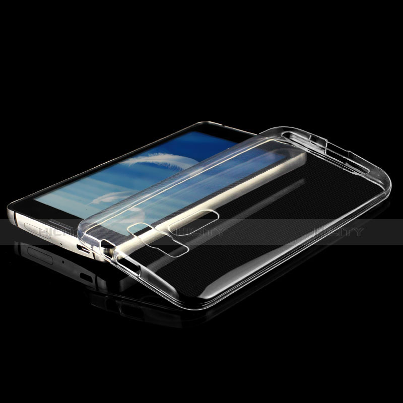 Silikon Hülle Handyhülle Ultra Dünn Schutzhülle Durchsichtig Transparent für Asus Zenfone 2 Laser ZE500KL ZE550KL Klar Plus