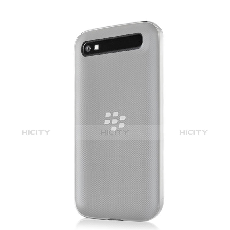 Silikon Hülle Handyhülle Ultra Dünn Schutzhülle Durchsichtig Transparent für Blackberry Classic Q20 Weiß