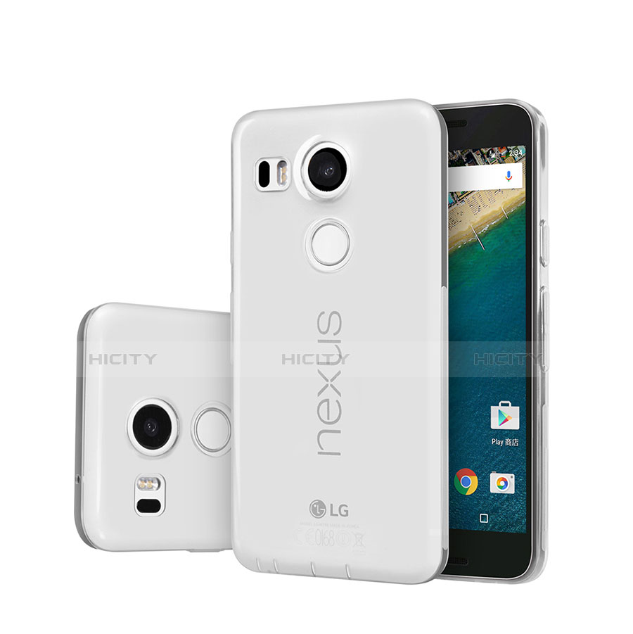 Silikon Hülle Handyhülle Ultra Dünn Schutzhülle Durchsichtig Transparent für Google Nexus 5X Klar Plus
