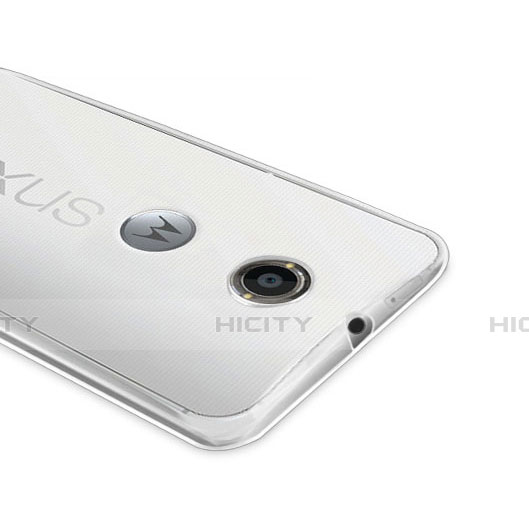 Silikon Hülle Handyhülle Ultra Dünn Schutzhülle Durchsichtig Transparent für Google Nexus 6 Klar