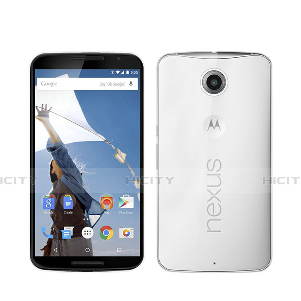 Silikon Hülle Handyhülle Ultra Dünn Schutzhülle Durchsichtig Transparent für Google Nexus 6 Klar