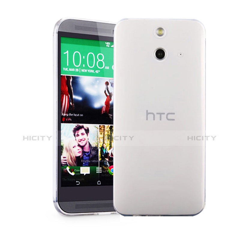 Silikon Hülle Handyhülle Ultra Dünn Schutzhülle Durchsichtig Transparent für HTC One E8 Klar Plus
