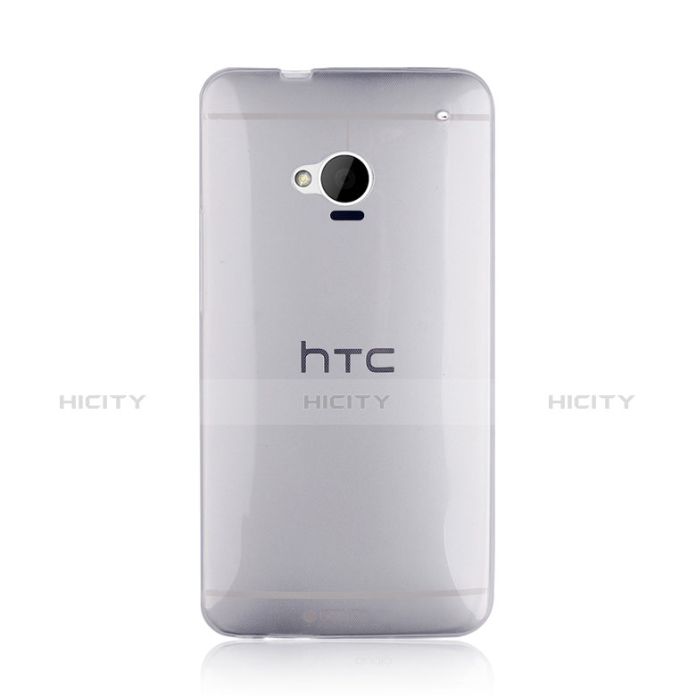 Silikon Hülle Handyhülle Ultra Dünn Schutzhülle Durchsichtig Transparent für HTC One M7 Klar