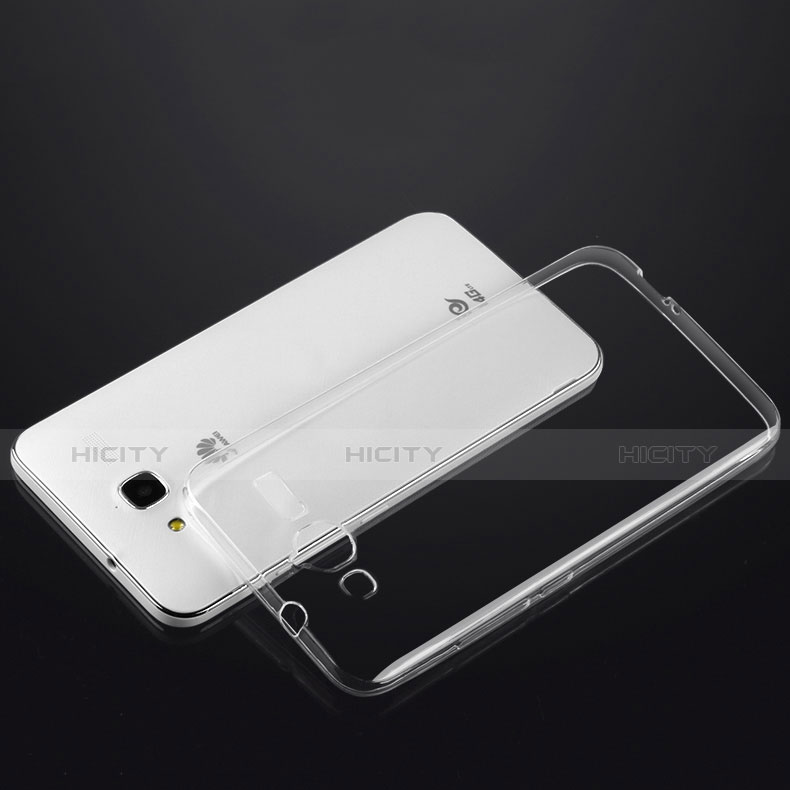 Silikon Hülle Handyhülle Ultra Dünn Schutzhülle Durchsichtig Transparent für Huawei Ascend GX1 Klar groß