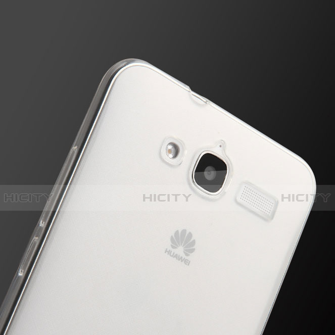 Silikon Hülle Handyhülle Ultra Dünn Schutzhülle Durchsichtig Transparent für Huawei Ascend GX1 Klar groß