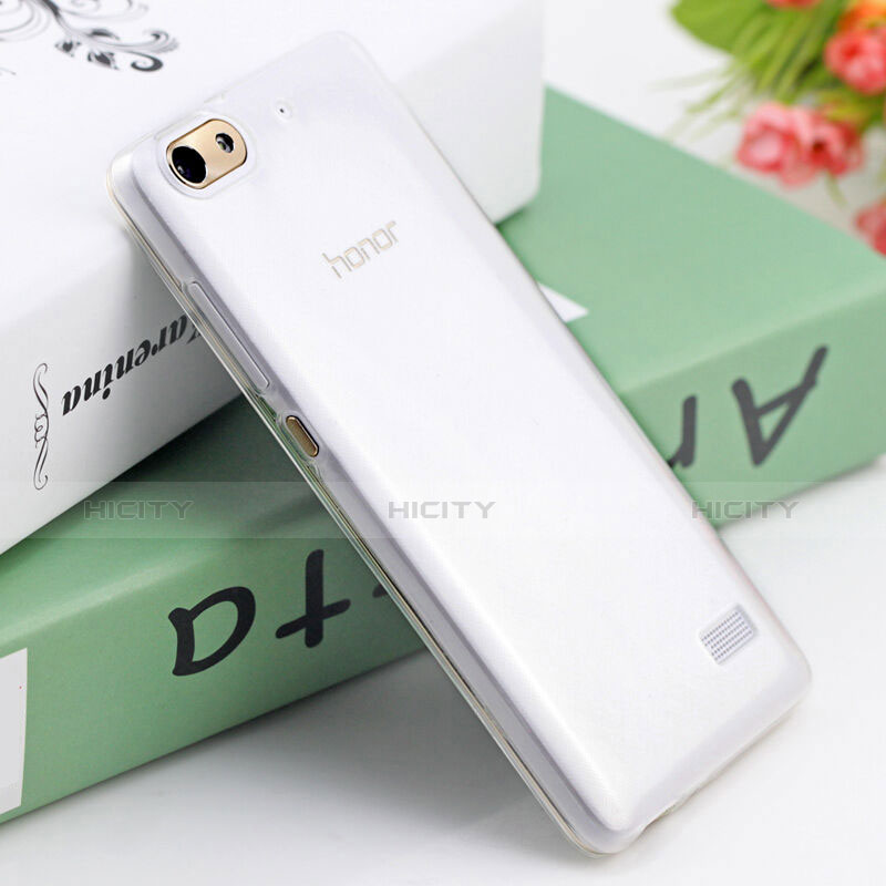 Silikon Hülle Handyhülle Ultra Dünn Schutzhülle Durchsichtig Transparent für Huawei Honor 4C Klar groß