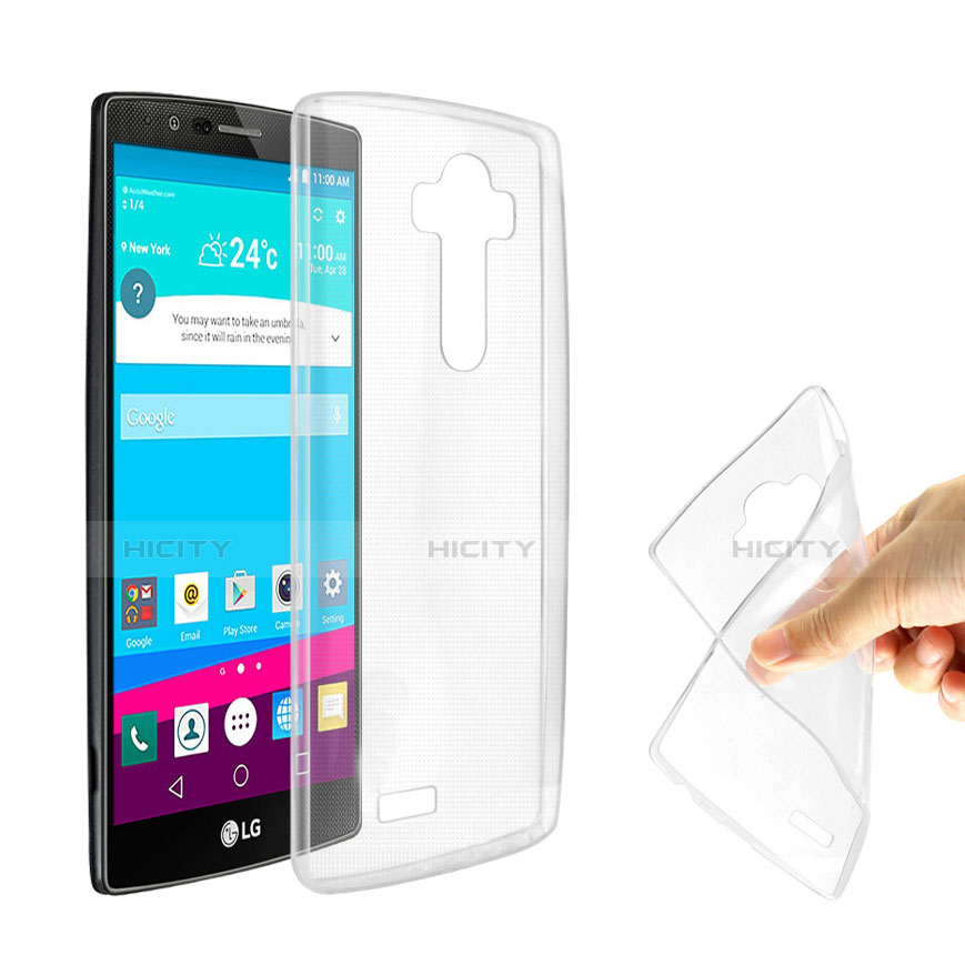 Silikon Hülle Handyhülle Ultra Dünn Schutzhülle Durchsichtig Transparent für LG G4 Klar