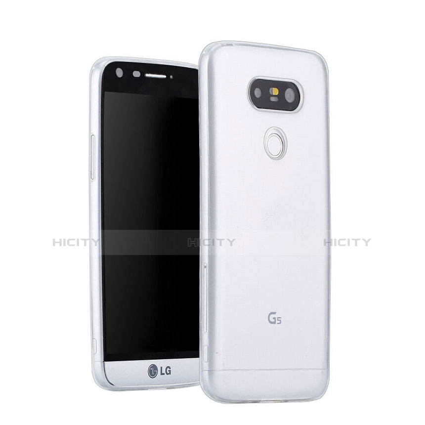 Silikon Hülle Handyhülle Ultra Dünn Schutzhülle Durchsichtig Transparent für LG G5 Klar Plus
