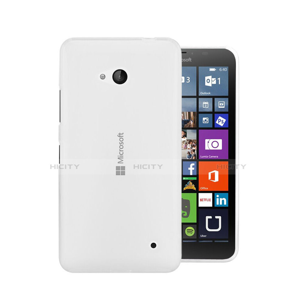Silikon Hülle Handyhülle Ultra Dünn Schutzhülle Durchsichtig Transparent für Microsoft Lumia 640 Klar