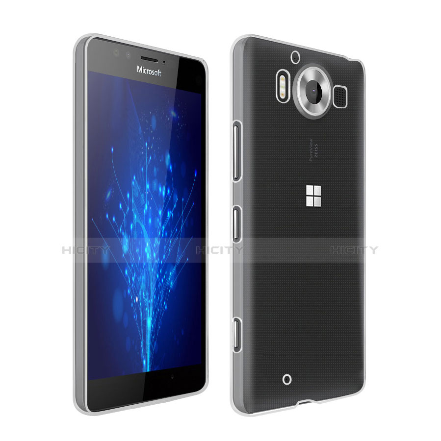 Silikon Hülle Handyhülle Ultra Dünn Schutzhülle Durchsichtig Transparent für Microsoft Lumia 950 Klar Plus