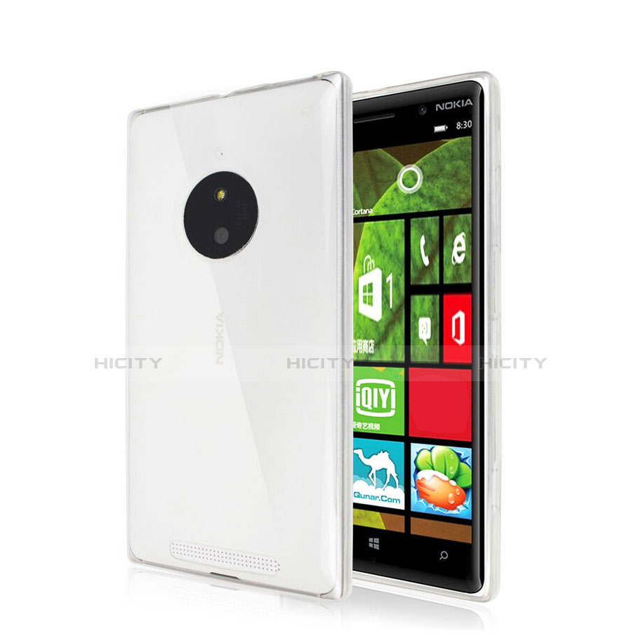 Silikon Hülle Handyhülle Ultra Dünn Schutzhülle Durchsichtig Transparent für Nokia Lumia 830 Klar