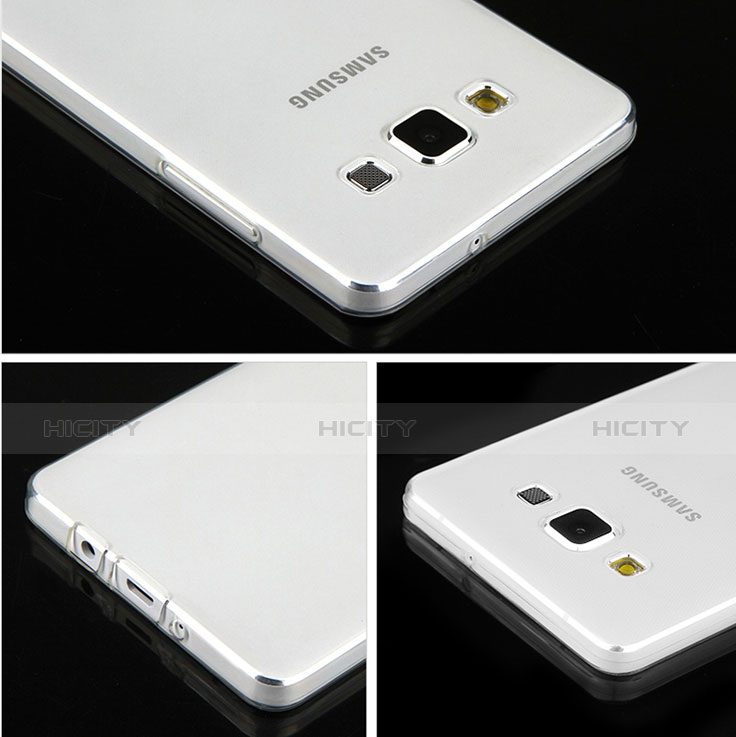 Silikon Hülle Handyhülle Ultra Dünn Schutzhülle Durchsichtig Transparent für Samsung Galaxy Grand 3 G7200 Klar groß