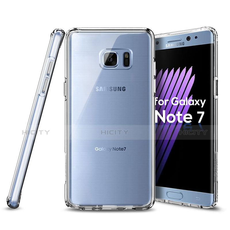 Silikon Hülle Handyhülle Ultra Dünn Schutzhülle Durchsichtig Transparent für Samsung Galaxy Note 7 Klar Plus