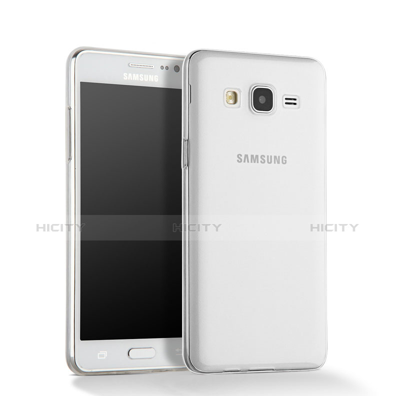 Silikon Hülle Handyhülle Ultra Dünn Schutzhülle Durchsichtig Transparent für Samsung Galaxy On5 G550FY Klar groß