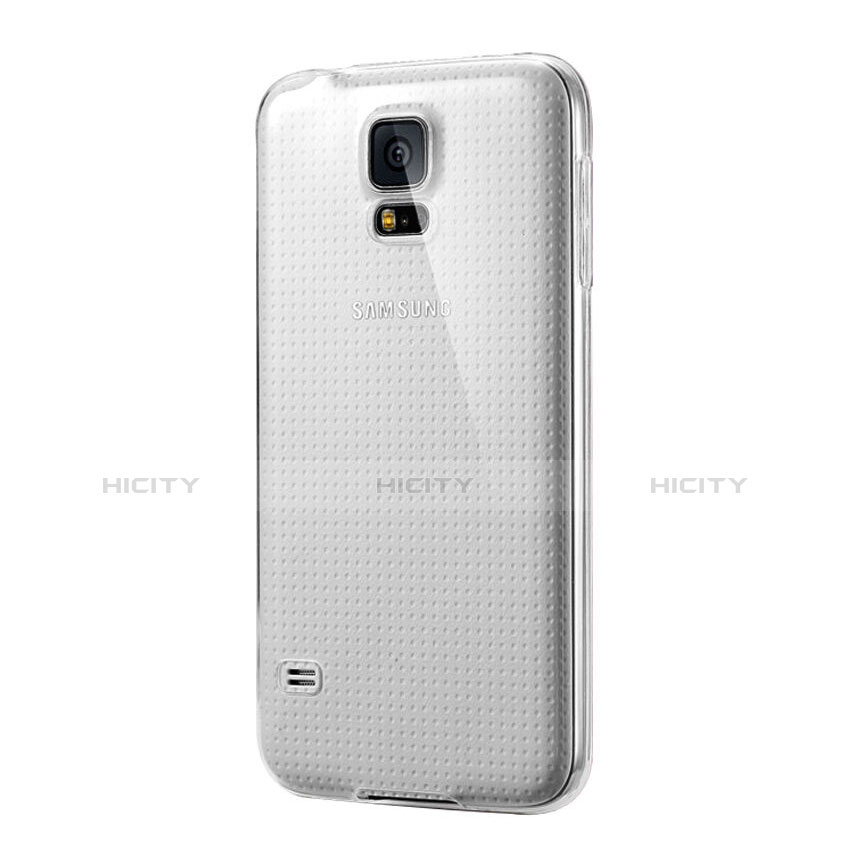 Silikon Hülle Handyhülle Ultra Dünn Schutzhülle Durchsichtig Transparent für Samsung Galaxy S5 Duos Plus Klar