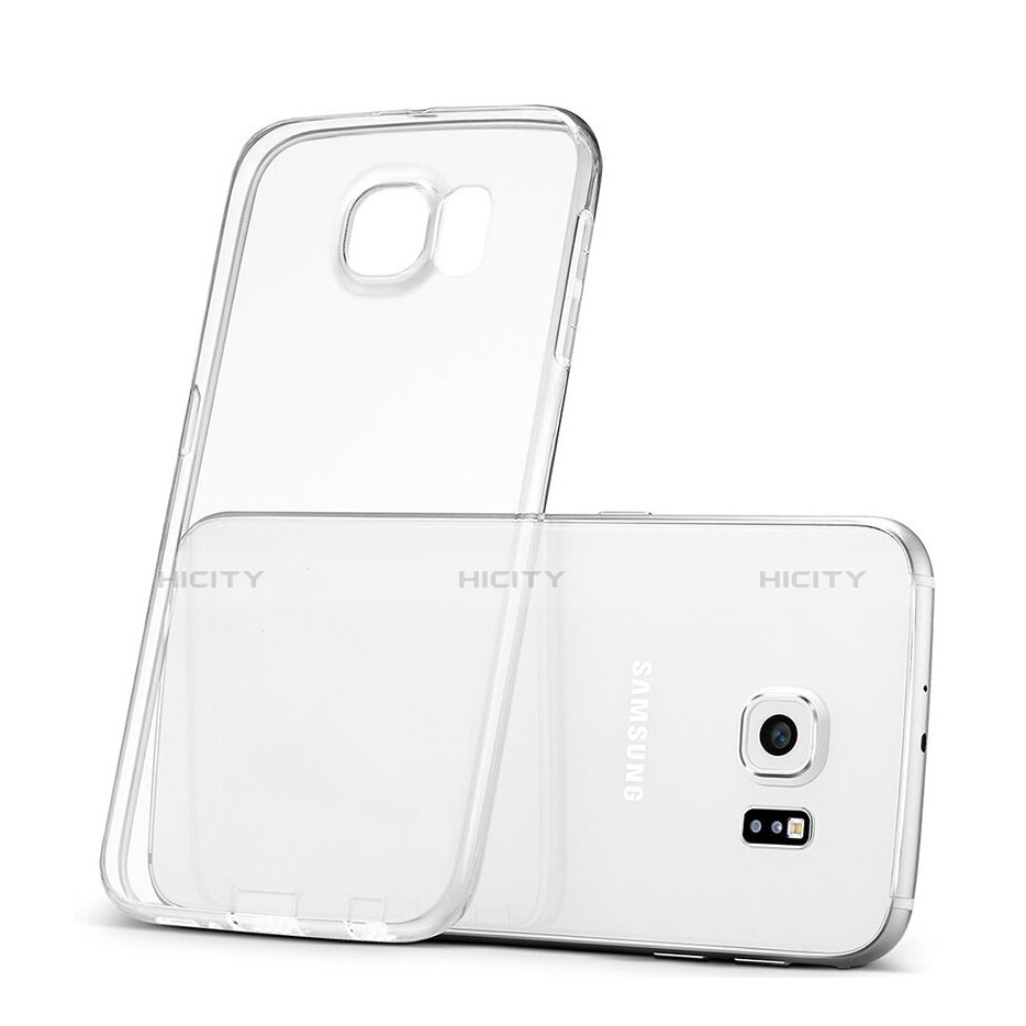 Silikon Hülle Handyhülle Ultra Dünn Schutzhülle Durchsichtig Transparent für Samsung Galaxy S6 SM-G920 Klar