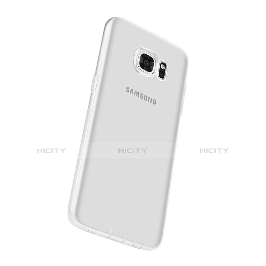 Silikon Hülle Handyhülle Ultra Dünn Schutzhülle Durchsichtig Transparent für Samsung Galaxy S7 Edge G935F Klar