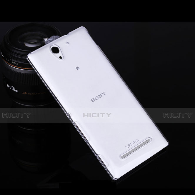 Silikon Hülle Handyhülle Ultra Dünn Schutzhülle Durchsichtig Transparent für Sony Xperia C3 Klar