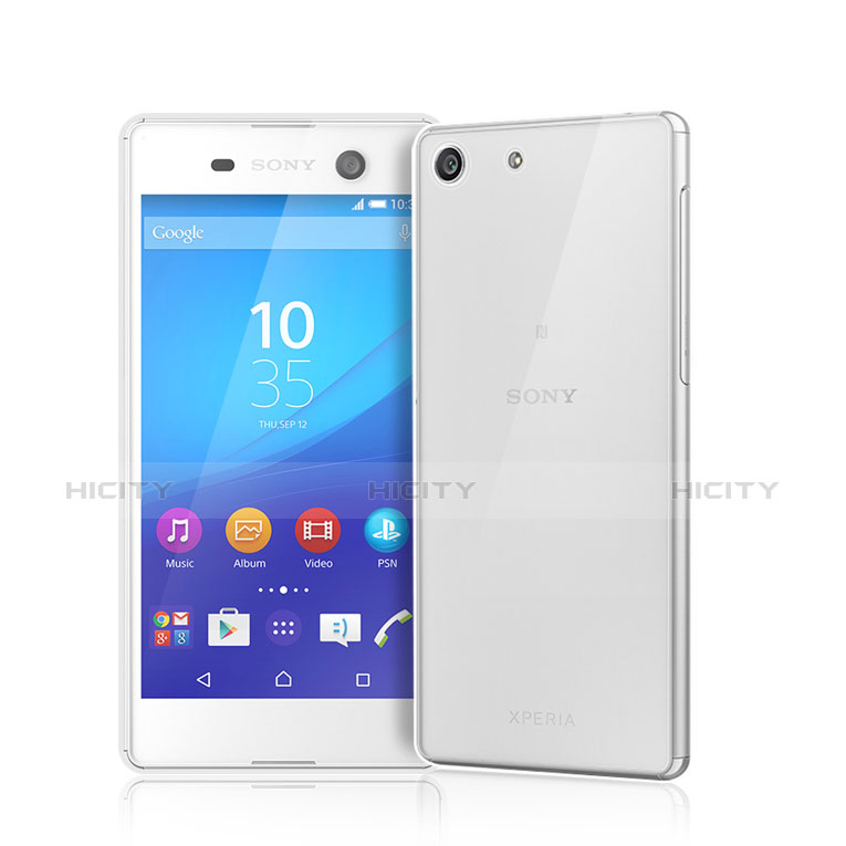 Silikon Hülle Handyhülle Ultra Dünn Schutzhülle Durchsichtig Transparent für Sony Xperia M5 Klar
