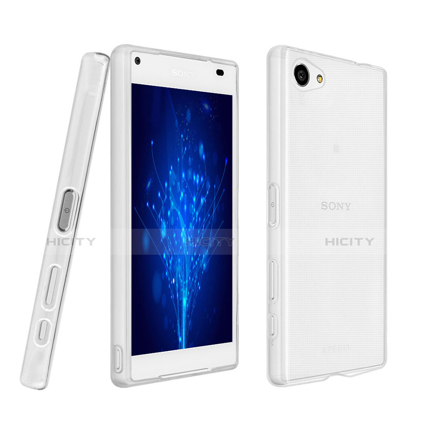 Silikon Hülle Handyhülle Ultra Dünn Schutzhülle Durchsichtig Transparent für Sony Xperia Z5 Compact Klar Plus