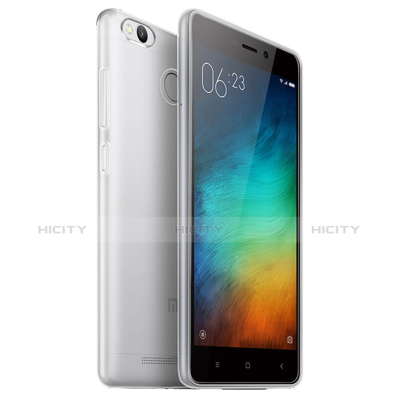 Silikon Hülle Handyhülle Ultra Dünn Schutzhülle Durchsichtig Transparent für Xiaomi Redmi 3X Klar groß
