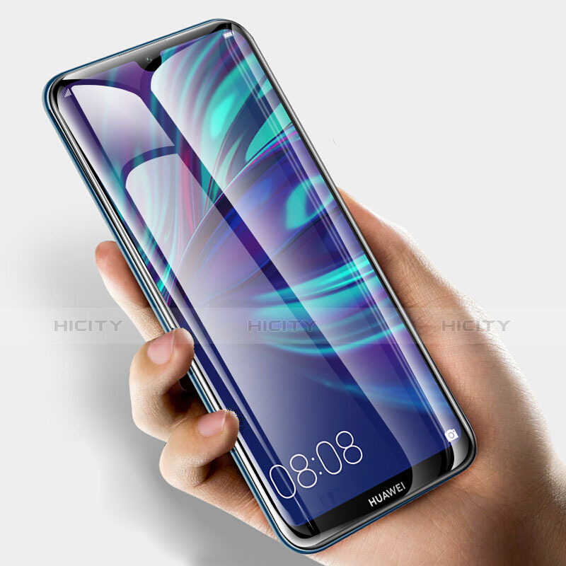 Silikon Hülle Handyhülle Ultra Dünn Schutzhülle Durchsichtig Transparent mit Schutzfolie für Huawei Y7 Pro (2019) Klar groß