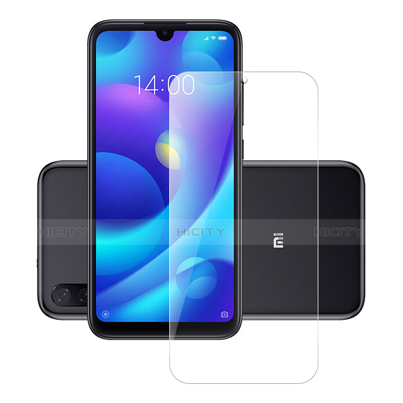 Silikon Hülle Handyhülle Ultra Dünn Schutzhülle Durchsichtig Transparent mit Schutzfolie für Xiaomi Mi Play 4G Klar