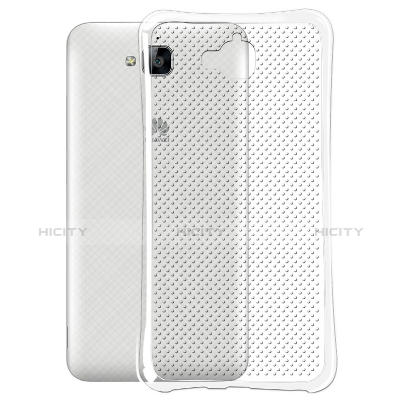 Silikon Hülle Handyhülle Ultra Dünn Schutzhülle Durchsichtig Transparent Punkt für Huawei Enjoy 5 Klar
