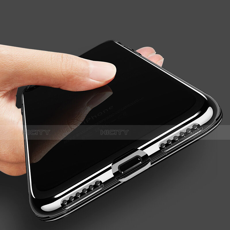 Silikon Hülle Handyhülle Ultra Dünn Schutzhülle Durchsichtig Transparent T02 für Apple iPhone 8 Plus Klar groß