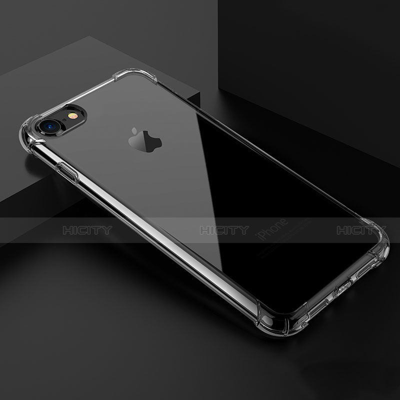 Silikon Hülle Handyhülle Ultra Dünn Schutzhülle Durchsichtig Transparent T02 für Apple iPhone SE3 (2022) Klar