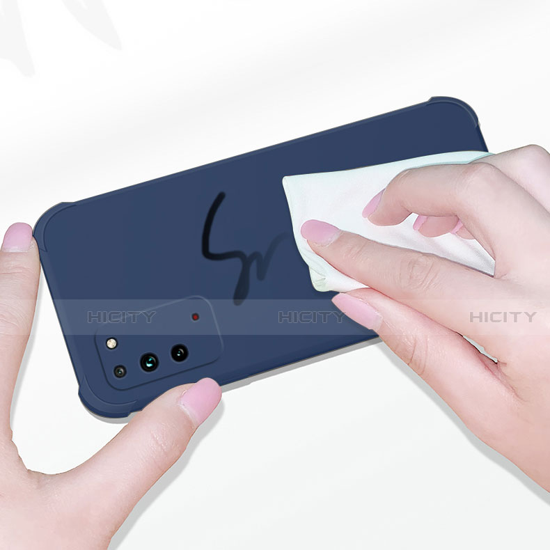 Silikon Hülle Handyhülle Ultra Dünn Schutzhülle Flexible 360 Grad Ganzkörper Tasche C01 für Huawei Honor X10 5G