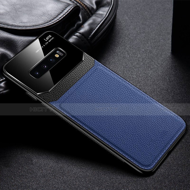 Silikon Hülle Handyhülle Ultra Dünn Schutzhülle Flexible 360 Grad Ganzkörper Tasche C01 für Samsung Galaxy S10 groß