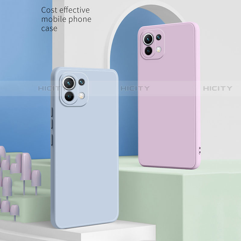 Silikon Hülle Handyhülle Ultra Dünn Schutzhülle Flexible 360 Grad Ganzkörper Tasche C01 für Xiaomi Mi 11 5G