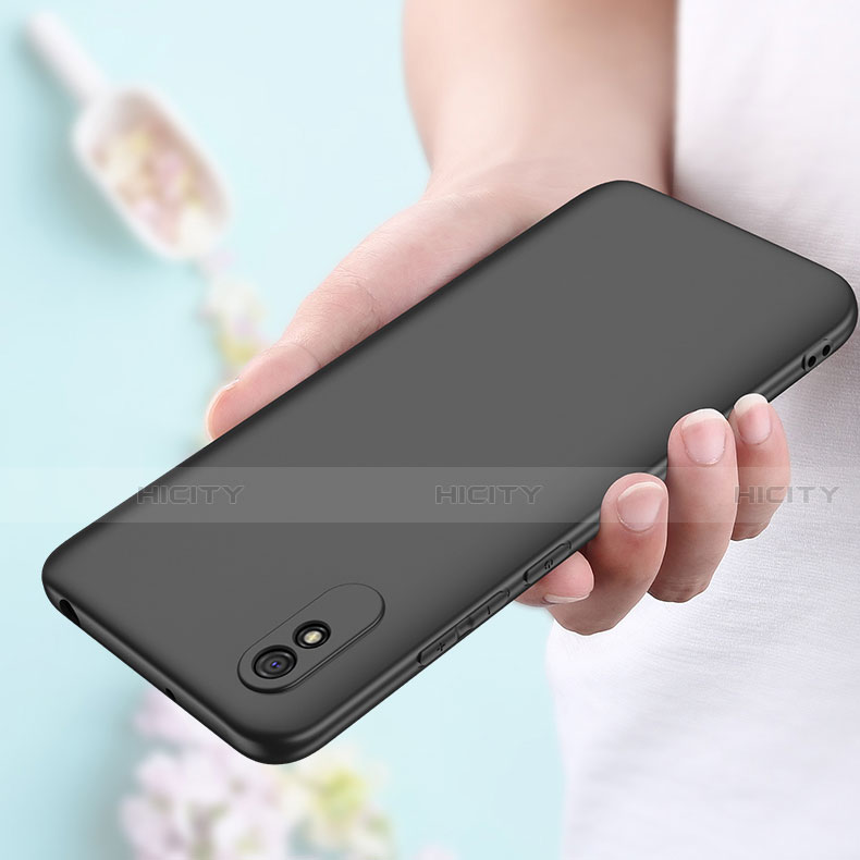 Silikon Hülle Handyhülle Ultra Dünn Schutzhülle Flexible 360 Grad Ganzkörper Tasche C01 für Xiaomi Redmi 9i groß