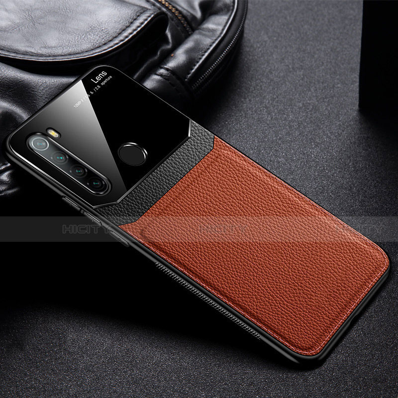 Silikon Hülle Handyhülle Ultra Dünn Schutzhülle Flexible 360 Grad Ganzkörper Tasche C01 für Xiaomi Redmi Note 8 (2021) Braun