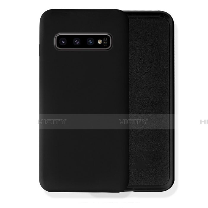 Silikon Hülle Handyhülle Ultra Dünn Schutzhülle Flexible 360 Grad Ganzkörper Tasche C02 für Samsung Galaxy S10 5G groß
