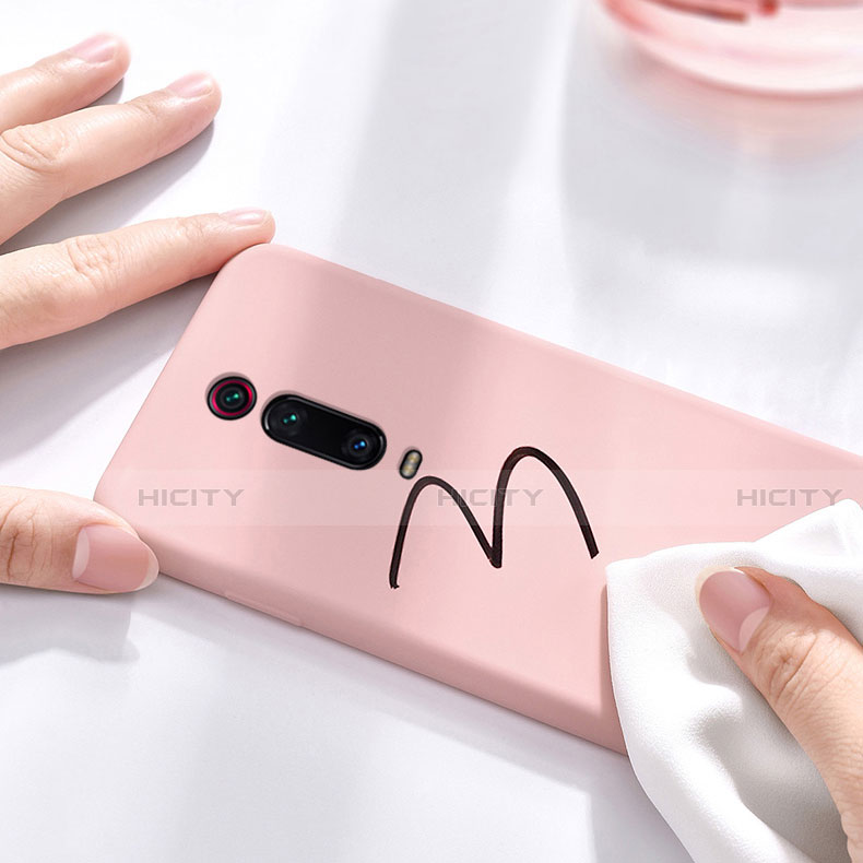 Silikon Hülle Handyhülle Ultra Dünn Schutzhülle Flexible 360 Grad Ganzkörper Tasche C02 für Xiaomi Mi 9T Pro groß