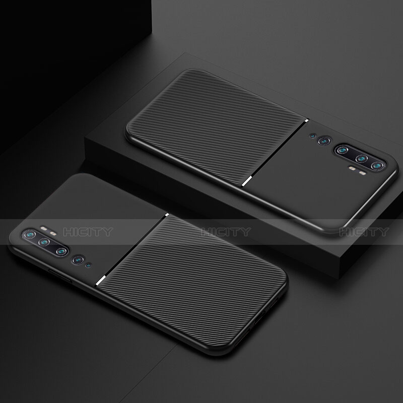 Silikon Hülle Handyhülle Ultra Dünn Schutzhülle Flexible 360 Grad Ganzkörper Tasche C02 für Xiaomi Mi Note 10 groß