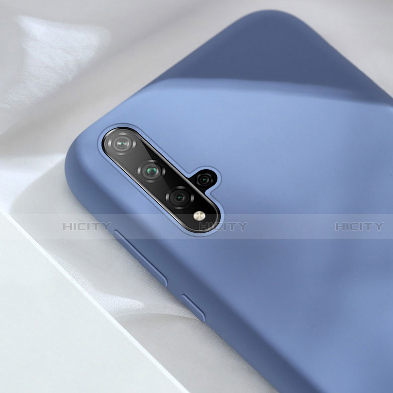 Silikon Hülle Handyhülle Ultra Dünn Schutzhülle Flexible 360 Grad Ganzkörper Tasche C03 für Huawei Nova 5 groß