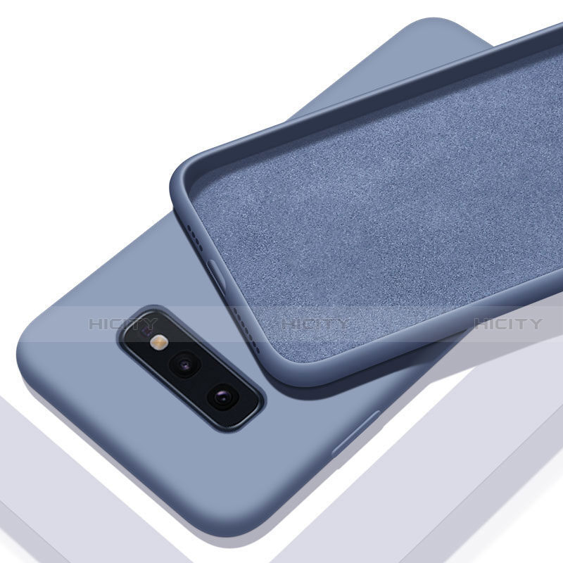 Silikon Hülle Handyhülle Ultra Dünn Schutzhülle Flexible 360 Grad Ganzkörper Tasche C03 für Samsung Galaxy S10e groß
