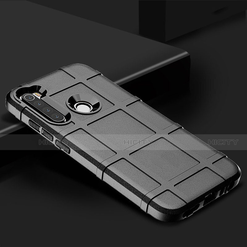 Silikon Hülle Handyhülle Ultra Dünn Schutzhülle Flexible 360 Grad Ganzkörper Tasche C03 für Xiaomi Redmi Note 8T Schwarz Plus