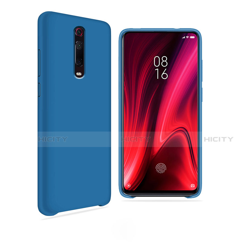 Silikon Hülle Handyhülle Ultra Dünn Schutzhülle Flexible 360 Grad Ganzkörper Tasche C04 für Xiaomi Mi 9T Blau Plus