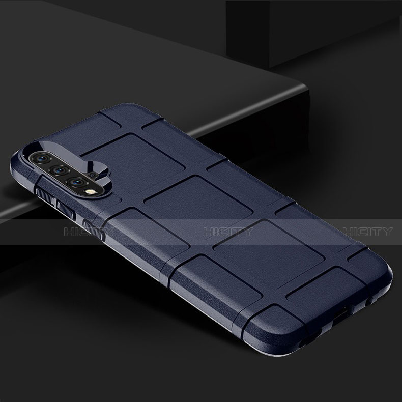Silikon Hülle Handyhülle Ultra Dünn Schutzhülle Flexible 360 Grad Ganzkörper Tasche C05 für Huawei Nova 5 groß