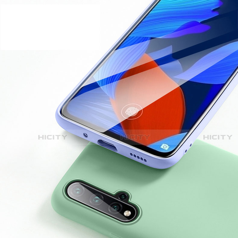 Silikon Hülle Handyhülle Ultra Dünn Schutzhülle Flexible 360 Grad Ganzkörper Tasche C06 für Huawei Nova 5 Pro groß