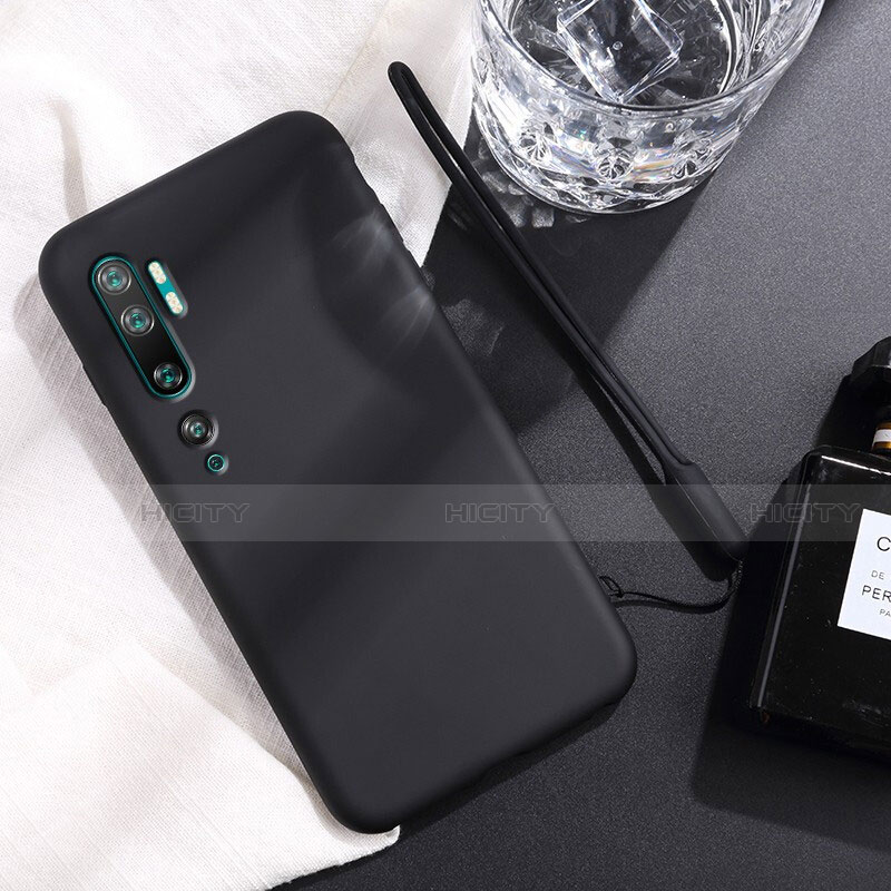 Silikon Hülle Handyhülle Ultra Dünn Schutzhülle Flexible 360 Grad Ganzkörper Tasche C06 für Xiaomi Mi Note 10 Pro
