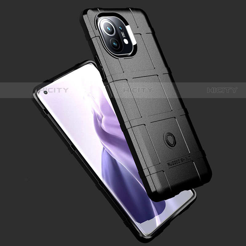 Silikon Hülle Handyhülle Ultra Dünn Schutzhülle Flexible 360 Grad Ganzkörper Tasche C07 für Xiaomi Mi 11 5G groß