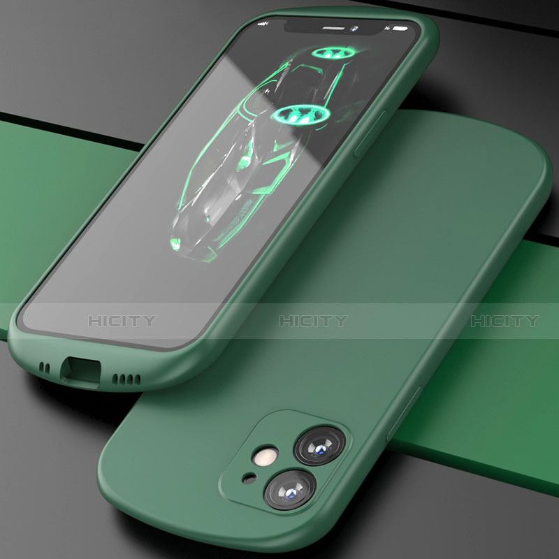 Silikon Hülle Handyhülle Ultra Dünn Schutzhülle Flexible 360 Grad Ganzkörper Tasche N01 für Apple iPhone 12 Mini