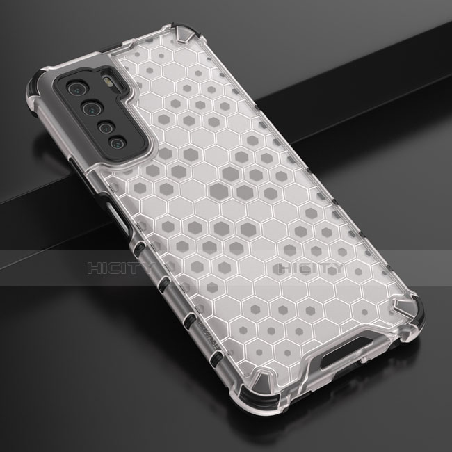 Silikon Hülle Handyhülle Ultra Dünn Schutzhülle Flexible Tasche C01 für Huawei Nova 7 SE 5G groß