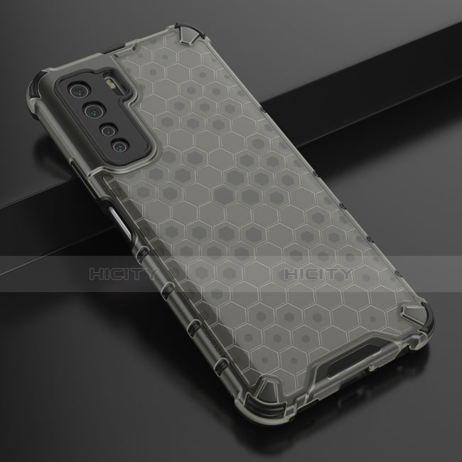 Silikon Hülle Handyhülle Ultra Dünn Schutzhülle Flexible Tasche C01 für Huawei Nova 7 SE 5G groß